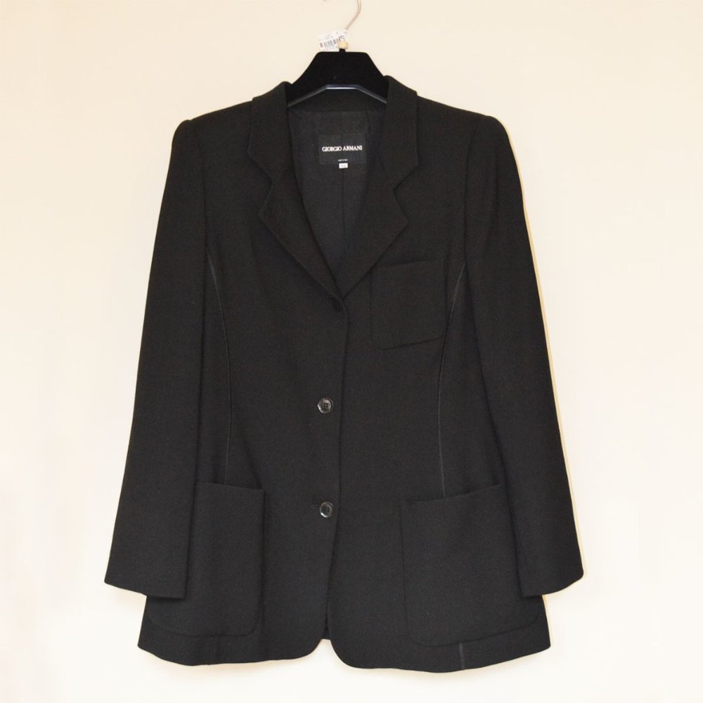Giorgio Armani black jacket